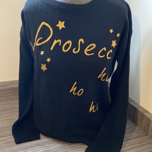 Brave Soul Prosecco Christmas Sweater - Picture 7 of 7